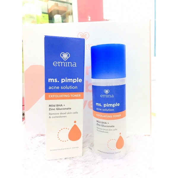 EMINA Ms Pimple Acne Solutions Exfoliating Toner 100ml