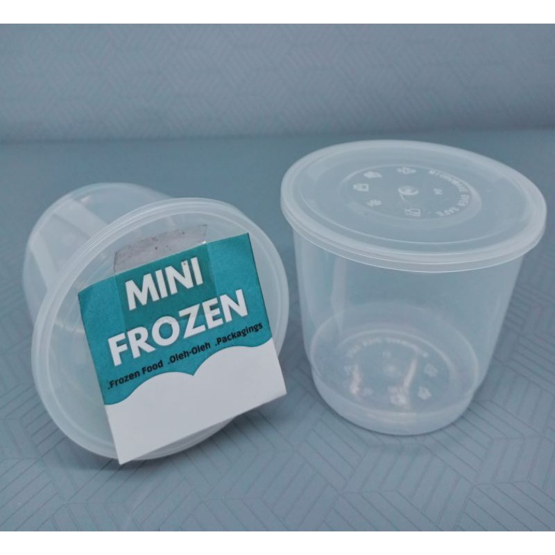 THINWALL CUP LIBRA 150ML KOTAK MAKAN PLASTIK BULAT WADAH PLASTIK BOX MAKAN TRANSPARAN FOOD CONTAINER