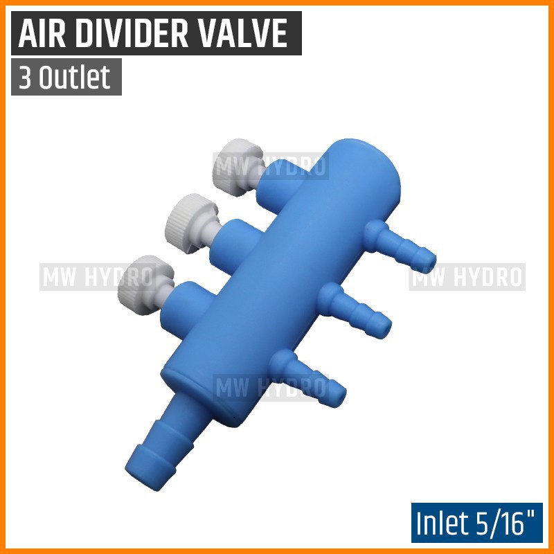 Air Divider Valve 3 Way, Keran Pembagi Udara Aerator Cabang 3