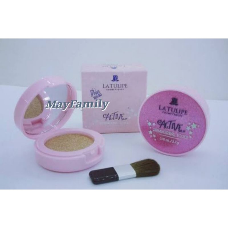la tulipe shimmering active bedak latulipe active