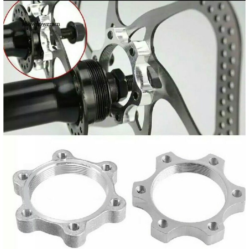 [MURAH] 1 Set Adapter HUB Rotor Rem Cakram Disc Brake Sepeda Lipat MTB 44 mm