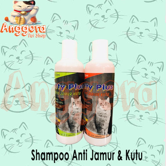 Shampoo anti jamur &amp; kutu untuk Kucing dan Anjing - KITTY PLUS