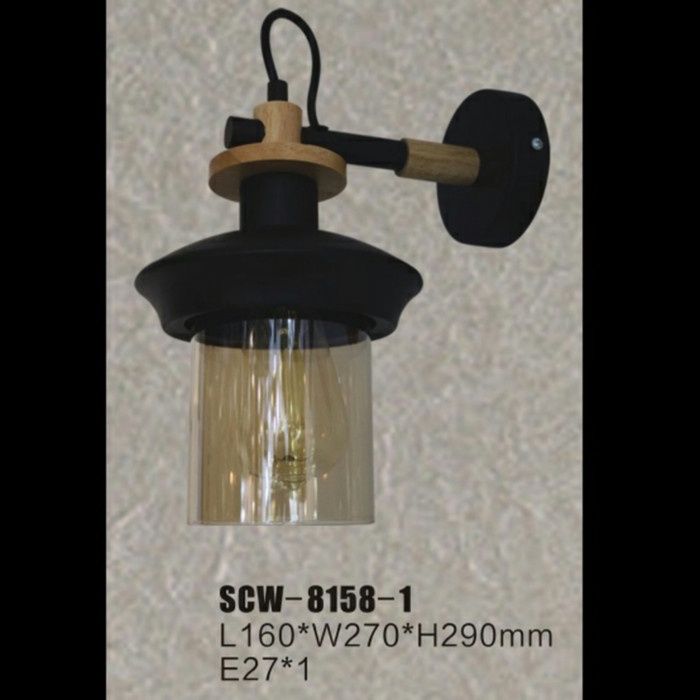Lampu Dinding Vintage Retro Industrial SCW-8158-1