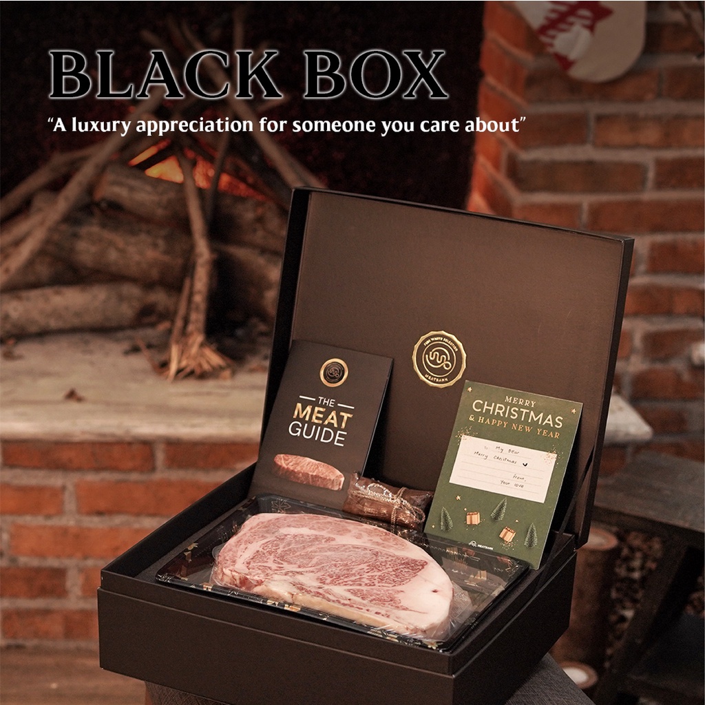 Jual Black Box Meatbank Luxury Hampers Parsel Wagyu Parcel Premium