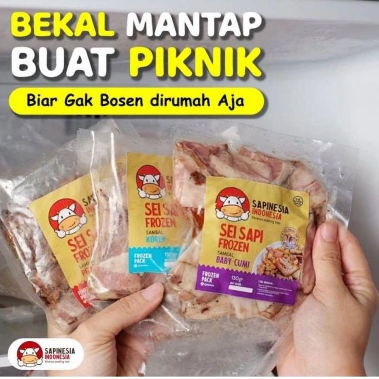 

[PRODUK NPD78] ready stok sei sapinesia daging asap sei sapi QTL