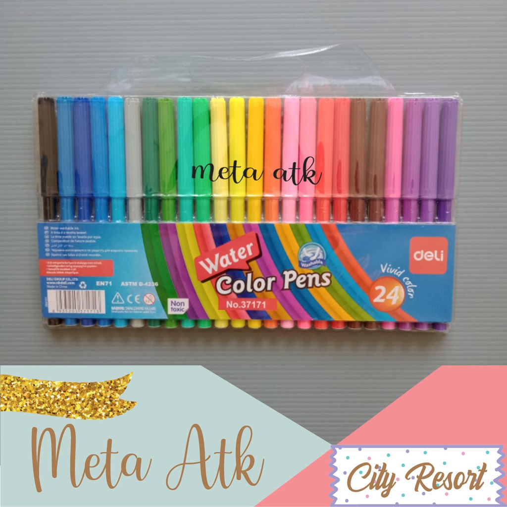 

Water Color Pen Deli E37171