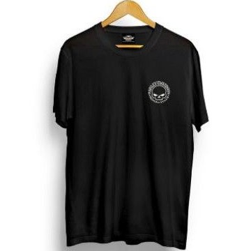 BAJU KAOS HARLEY DAVIDSON SKULL LOGO PREMIUM ORIGINAL