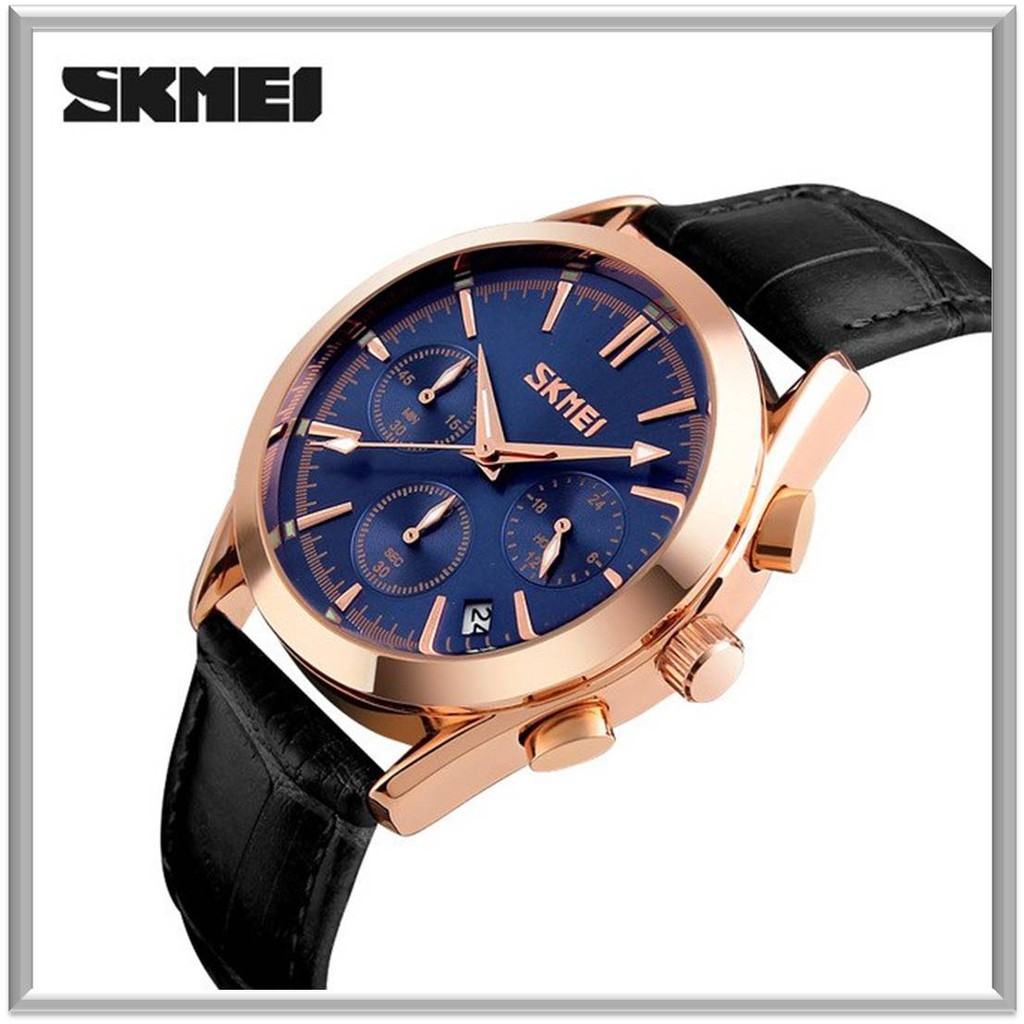 SKMEI - Jam Tangan Pria SKMEI 9127 - Water Resistant 30M - Blue