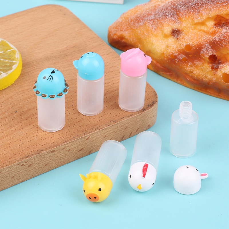 1 / 6 Pcs Botol Saus Mini Portable Untuk Bento