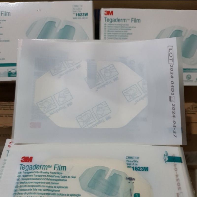 Tegaderm 1623 Plester Transparan Anti Air Plester Tahan Air Plester Medis Plester Luka Transparan