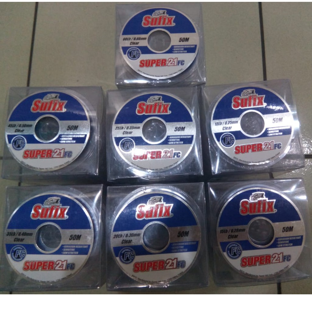SUFIX SUPER 21FC FLUOROCARBON 15lb