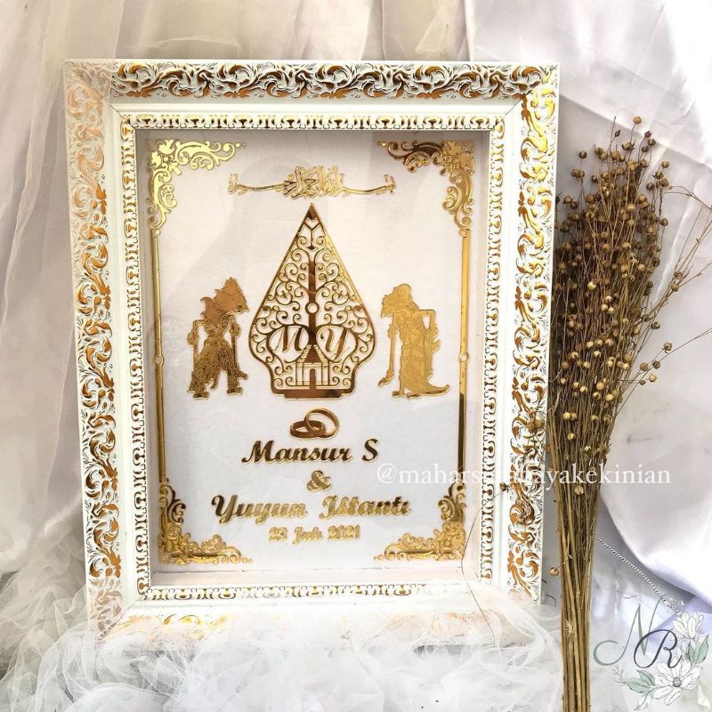 Mahar Wayang mahar frame murah mahar murah mahar pernikahan