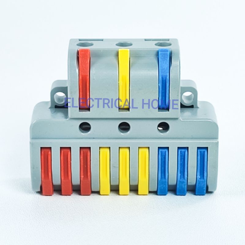 Connector CMK-423-9 Compact Terminal Block Lever Cage 3 to 9 Wire