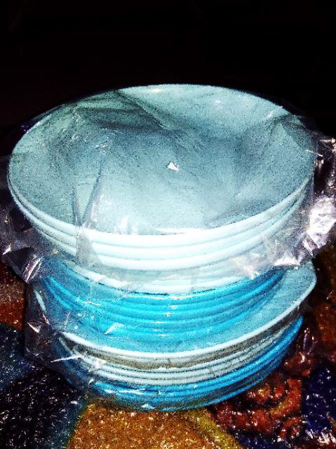 6pcs Piring Kotak Hoya