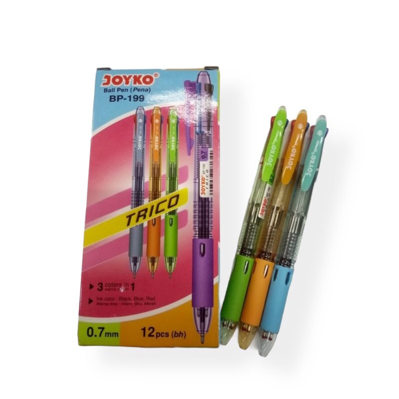 

PULPEN JOYKO 3 WARNA TRICO BP 199