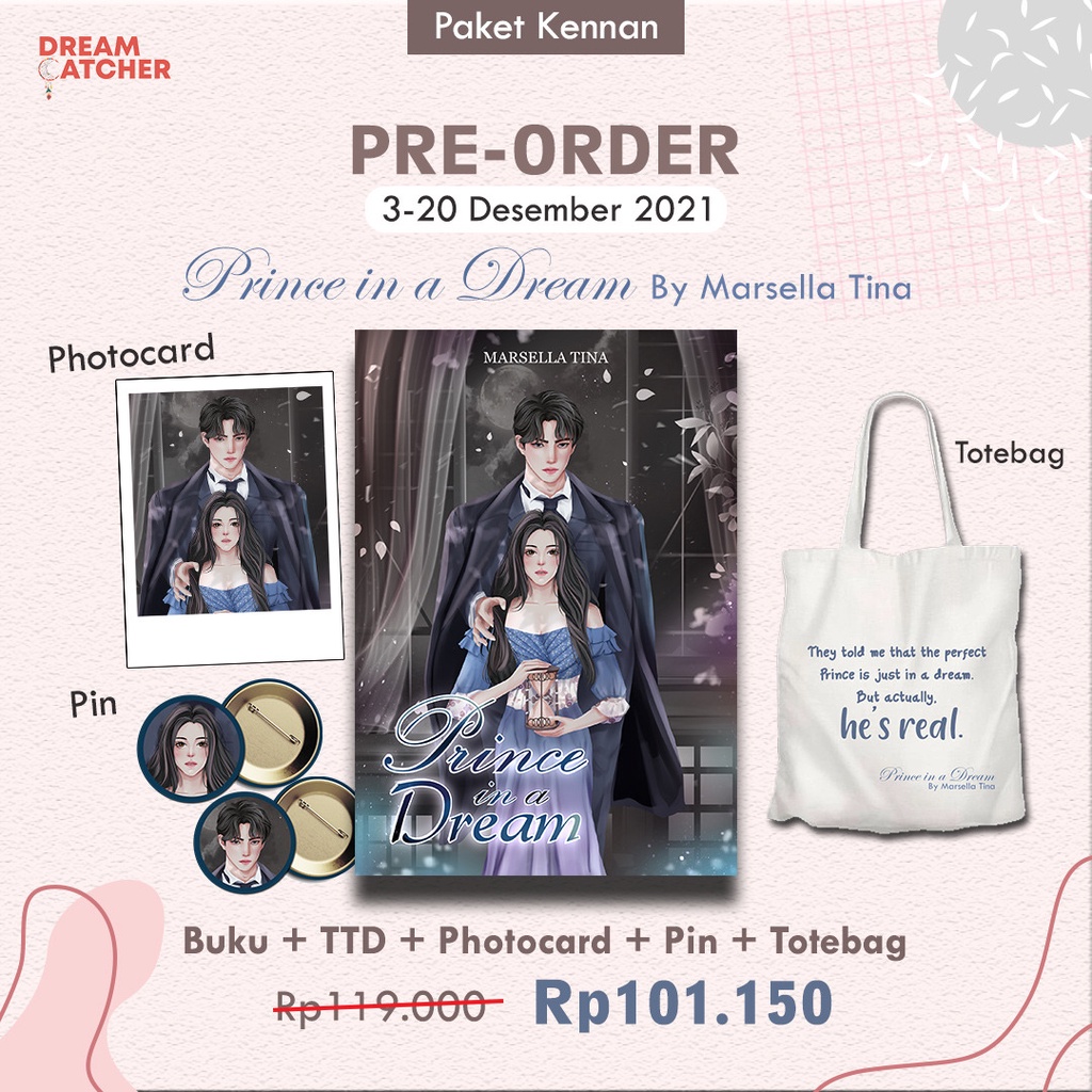 Ready Novel Prince in a Dream Penulis: Marsella Tina-PAKET KENNAN