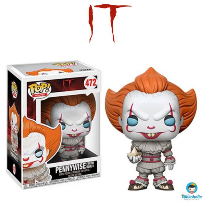 Funko Pop Movies Horror It - Pennywise With Boat (Blue Eyes) #472