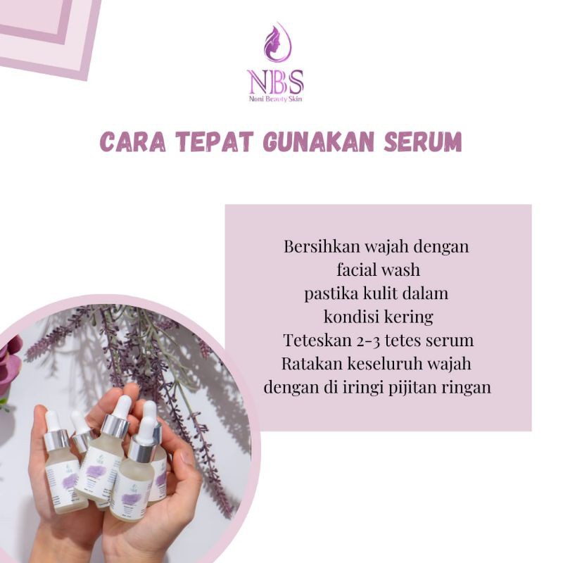 NBS LIFTING SERUM PERAWATAN WAJAH BPOM