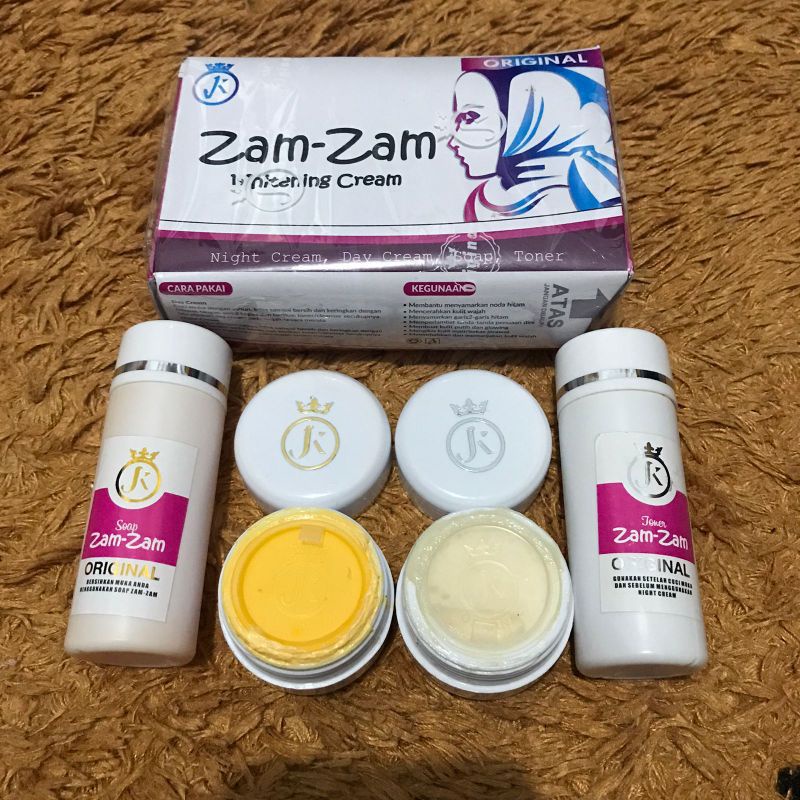 ZAM2JK Cream Zam Zam Hijab 2022 Cream Zam Zam Original