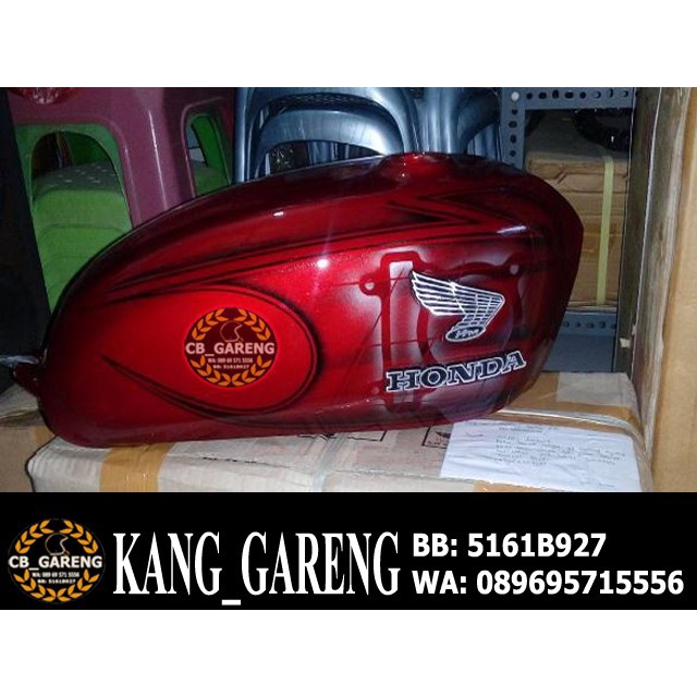 Tangki Glatik Merah / Tangki CB 100 Merah