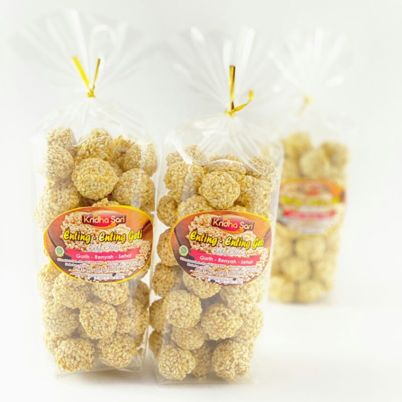 

GhulMart Enting Enting Geti Wijen Bulat Cemilan Gurih Renyah dan Sehat 200gr