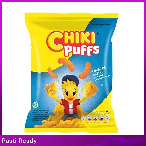 

CHIKI PUFF CHEDDAR CHEESE 60 GR Grosir Bisa COD