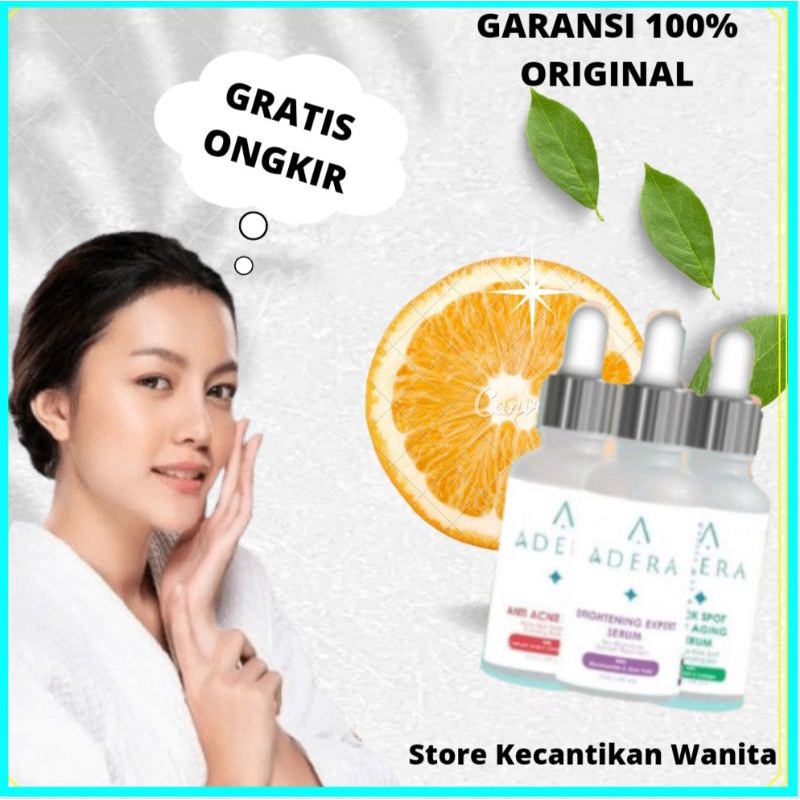 SERUM ADERA WAJAH ORI / ADERA FACE SERUM / ADERA FACE SERUM ORIGINAL / ADERA PENGHILANG KULIT KUSAM