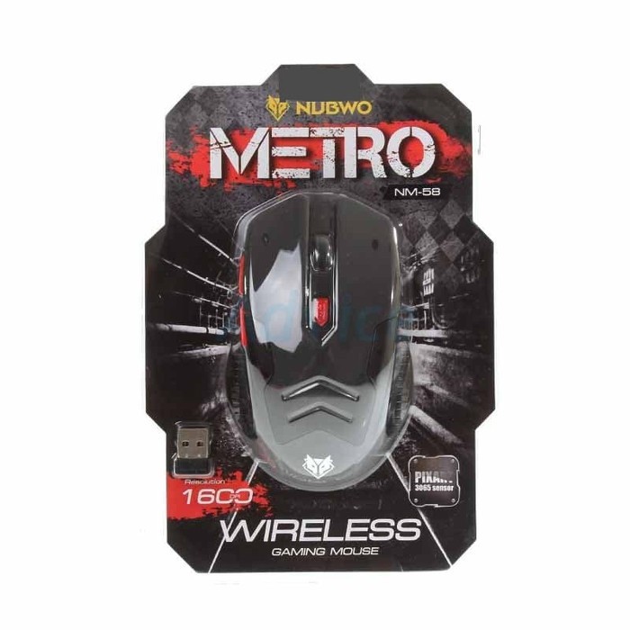 Mouse Gaming Nubwo NM-58 Metro Wireless