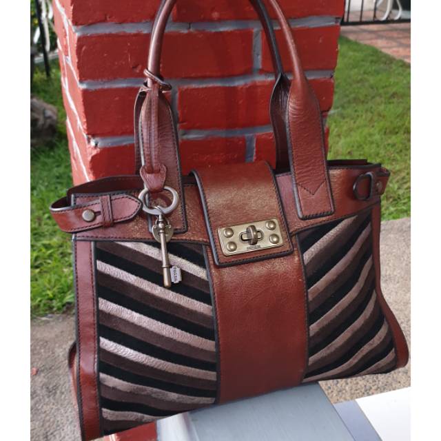 FOSSIL VRI WEEKENDER CHEVRON MEDIUM