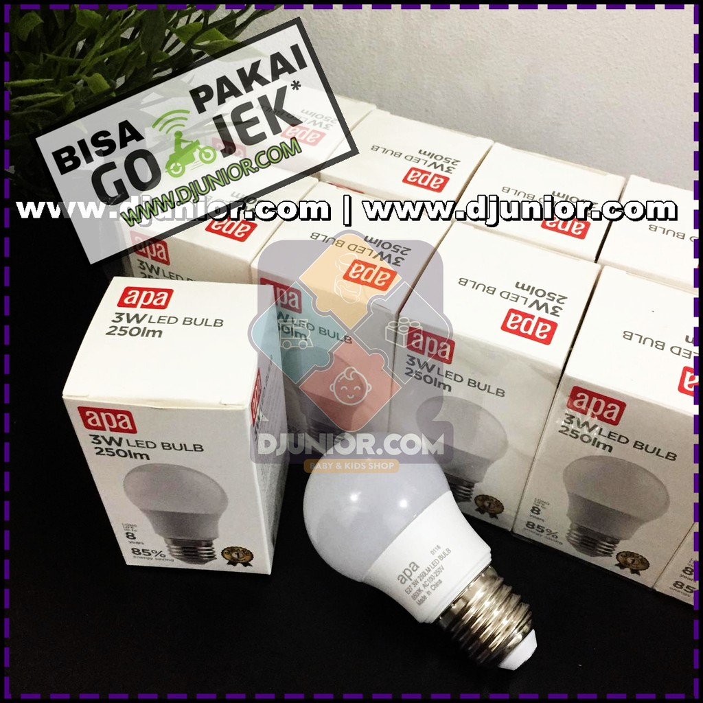 ACE APA - BOHLAM LAMPU LED 3W / 3 WATT W