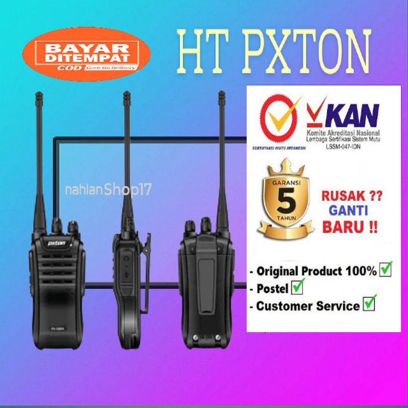 HT PXTON 1200X ORIGINAL TERLARIS TERBARU, HANDY TALKY HT BF 888S, 666S 777S UV5R UV82