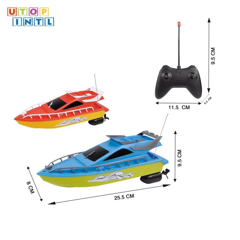 MWN.TOYS Mainan Remote Control Speed Boad Stylist Yacht No.350-F3