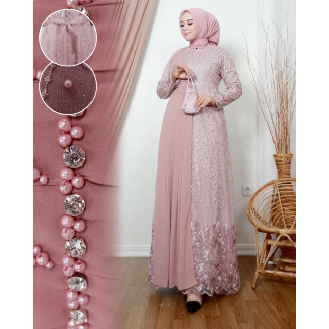 KEBAYA GAMIS CAMILLA // GAMIS NAILA // GAMIS PESTA MODERN // GAMIS KONDANGAN // GAMIS TERLARIS // GAMIS TERBARU