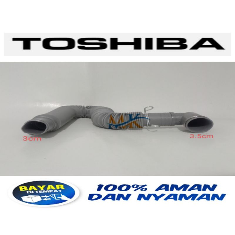 Selang pembuangan mesin cuci 1 tabung TOSHIBA