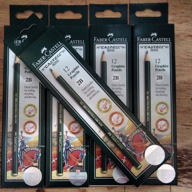 

Faber-Castell 2B 1 Pak Isi 12 Pcs