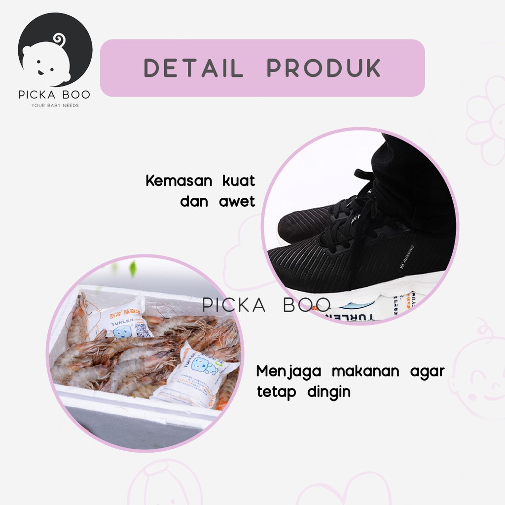 PICKA BOO Ice Gel 250 ML Cocok Untuk Cooler Bag Asi