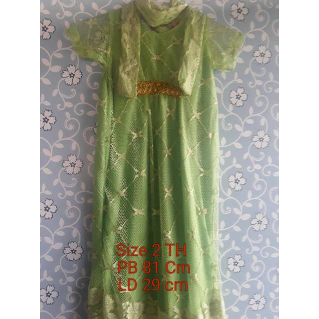 Kaftan anak cewek