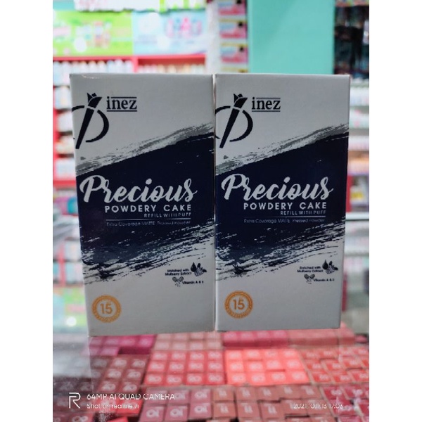 [TERBARU]bedak Inez refil 01 NATURAL