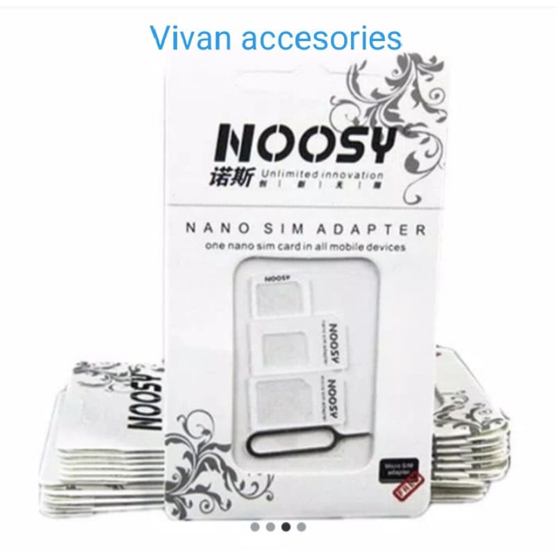 NANO SIM ADAPTER NOOSY-ADAPTER SIM CARD NANO NOSY NOSY