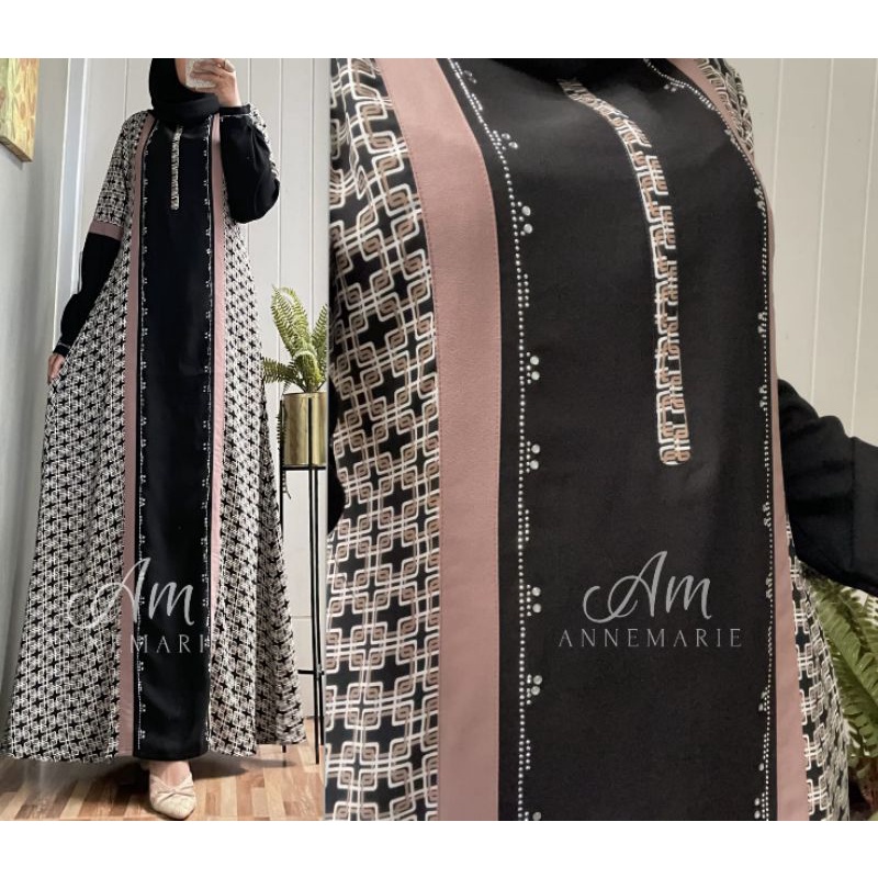 ANNEMARIE 01 DRESS LIMITED AMORE BY RUBY GAMIS TERBARU DRESS MUSLIM BAJU WANITA