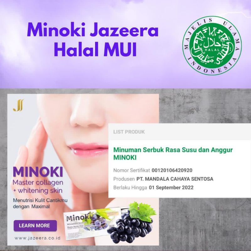 Minoki minuman kesehatan jazeera
