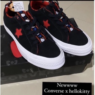 one star converse hello kitty