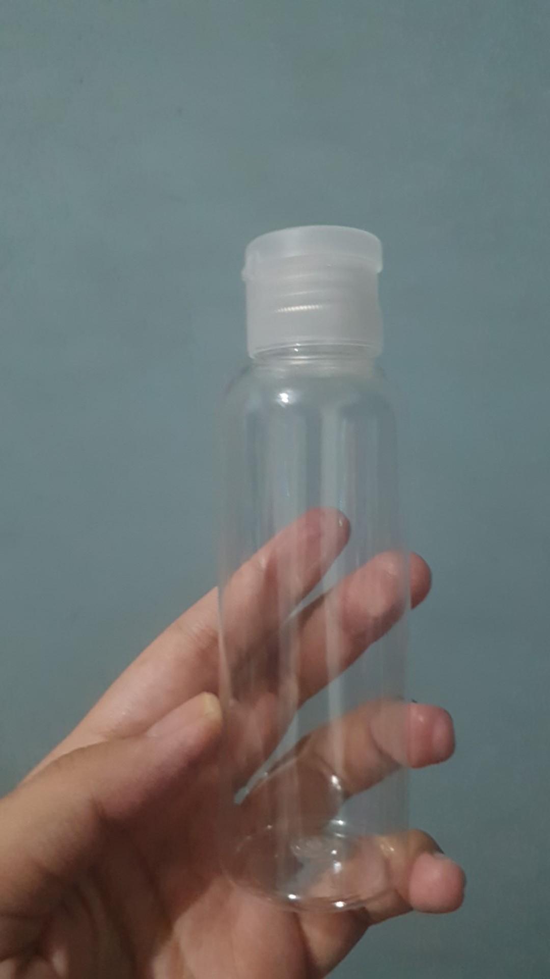 Gajebo - Botol Plastik 100ml Tutup Fliptop Bahan Tebal Harga Grosir / Botol Isi Ulang