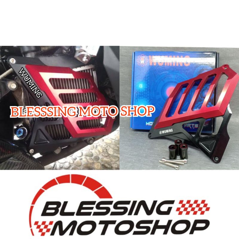 cover radiator aerox connected tutup radiator aerox new connected