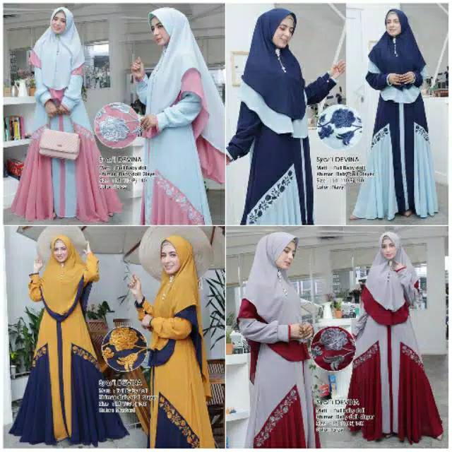 DRESS GAMIS BABYDOLL DEVINA SYARI