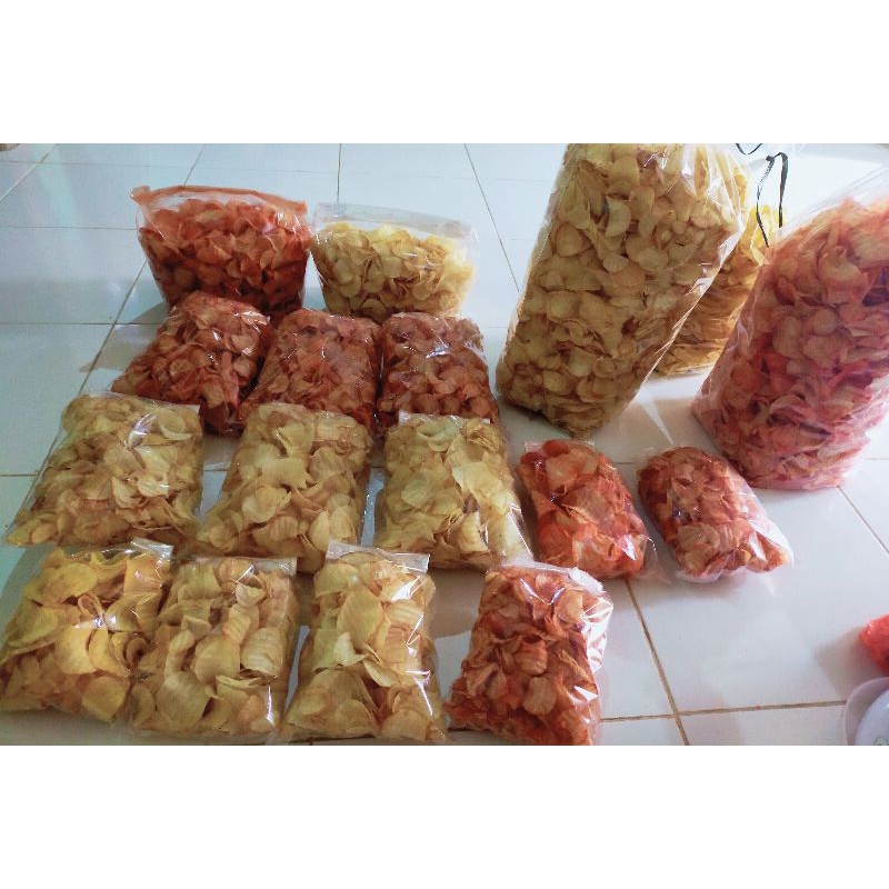 

keripik singkong Aneka Rasa 500 gram/Cemilan murah/cemilan enak