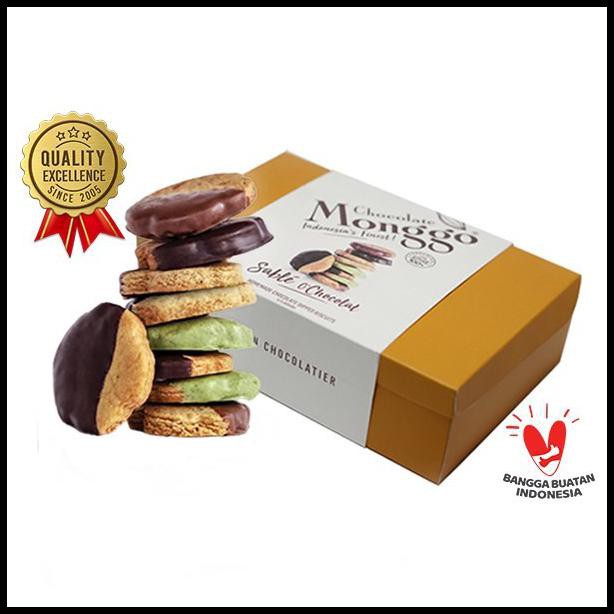 

Sablé O’Chocolat 216G| Chocolate Monggo| Cookie Biskuit Cokelat - Sable O'Choc