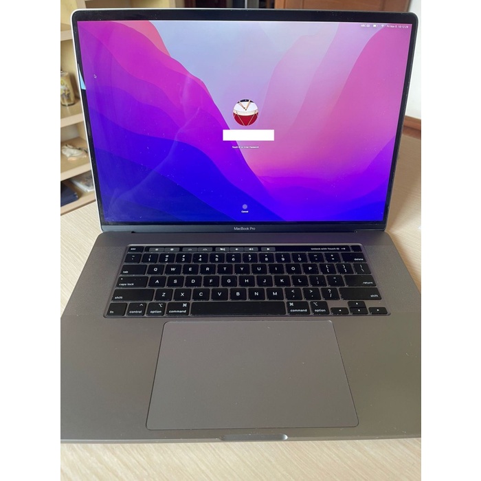 Macbook Pro Retina Touchbar 16 inch 2019 Grey Second/Bekas