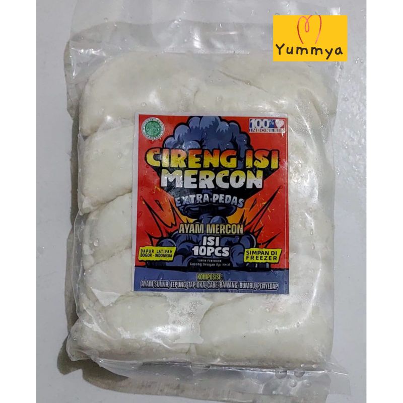 

Cireng Isi Mercon (Ayam Mercon)