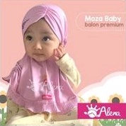 Hijab instan bayi MOZA BABY original ALENA